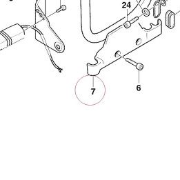 Bracket, headlight 82910991A