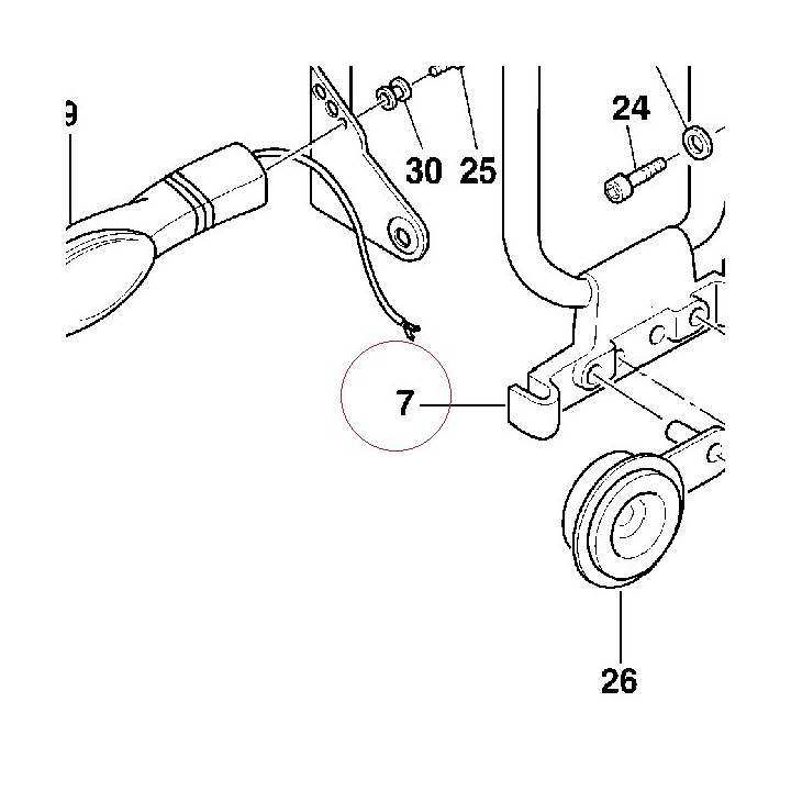 Bracket, headlight 82910992A