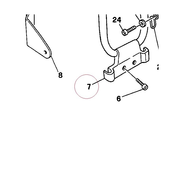 Head-light support 82911331A