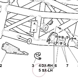 Right holder 82911691A