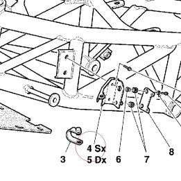 Left holder 82911701A