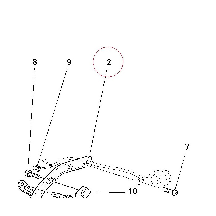 Left holder 82912051A