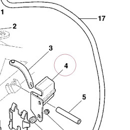 Bracket, canister 82912071A