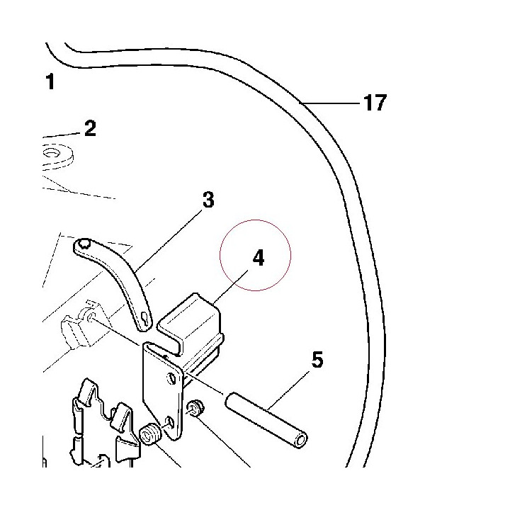 Bracket, canister 82912071A