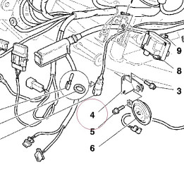Horn bracket 82912171A