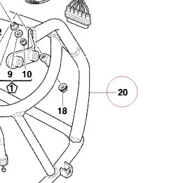 Bracket, headlight 82912181B