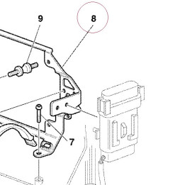 Bracket, igniter 82912301B