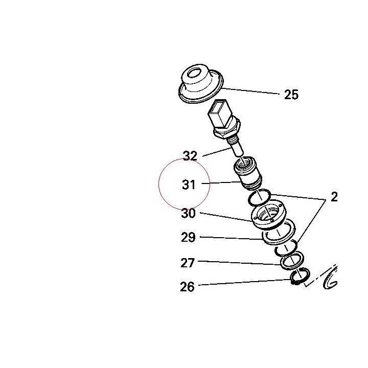 Holder sensor 82912351A