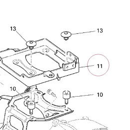 Battery holder 82912831B