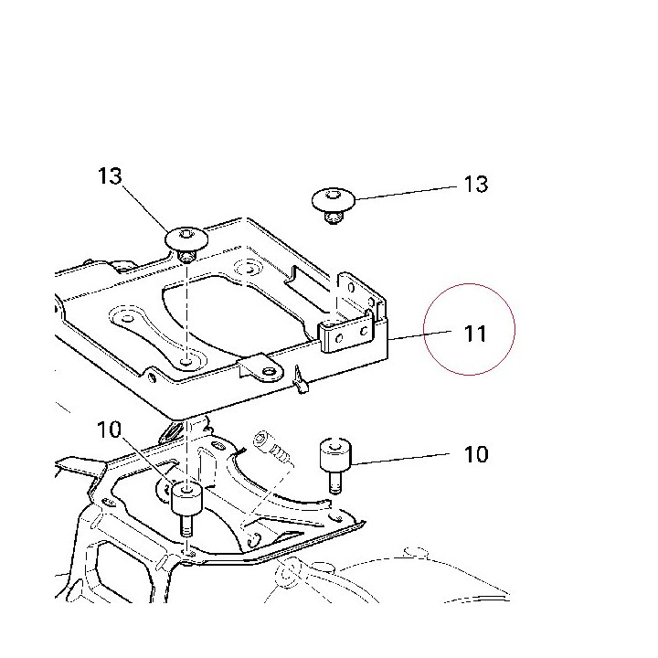 Battery holder 82912831B