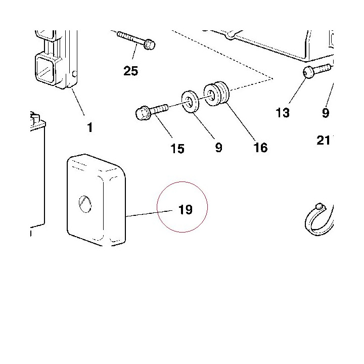 Spacer 82912911A