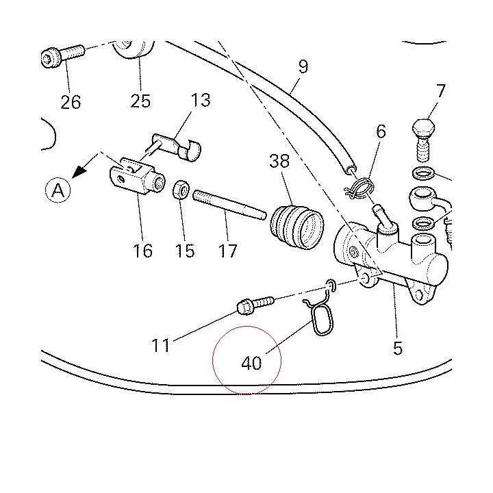 Guide, hose 82913581A