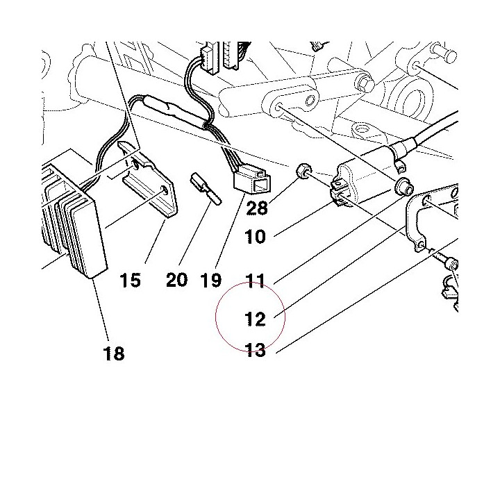 Bracket, coil 82913801A