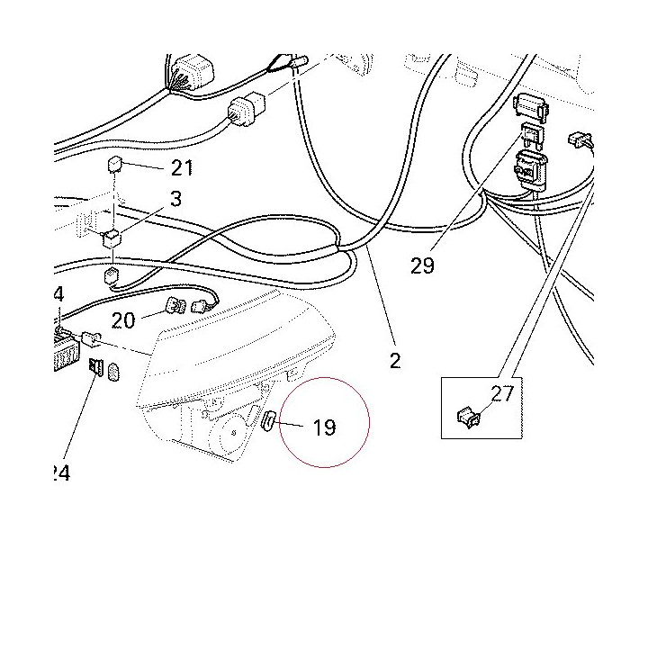 Holder sensor 82914011A