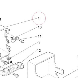 Battery holder 82914061A