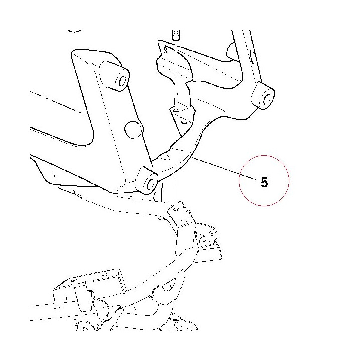Headlight holder 82914321A