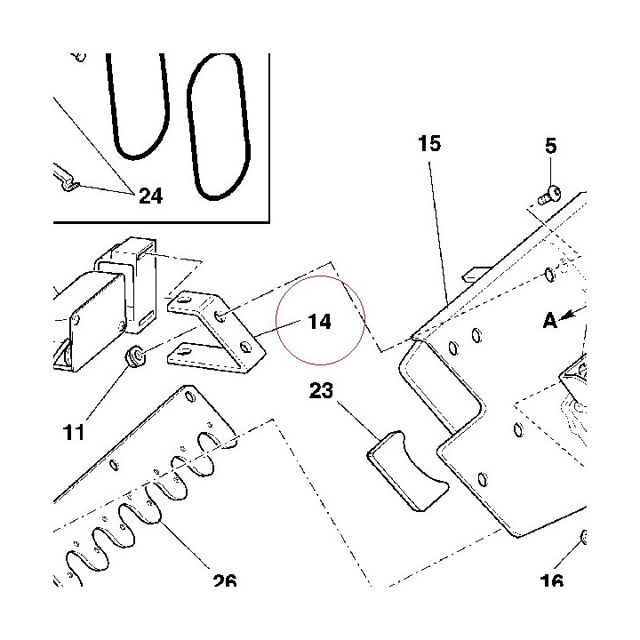 Holder sensor 82915521A