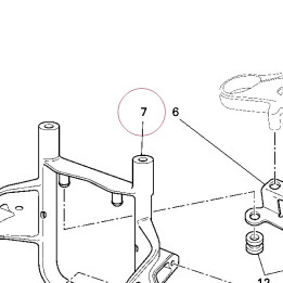 Bracket, headlight 82916932BX