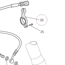 Bracket remote adjuster 82919581A