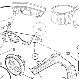 Bracket, headlight 82919741A