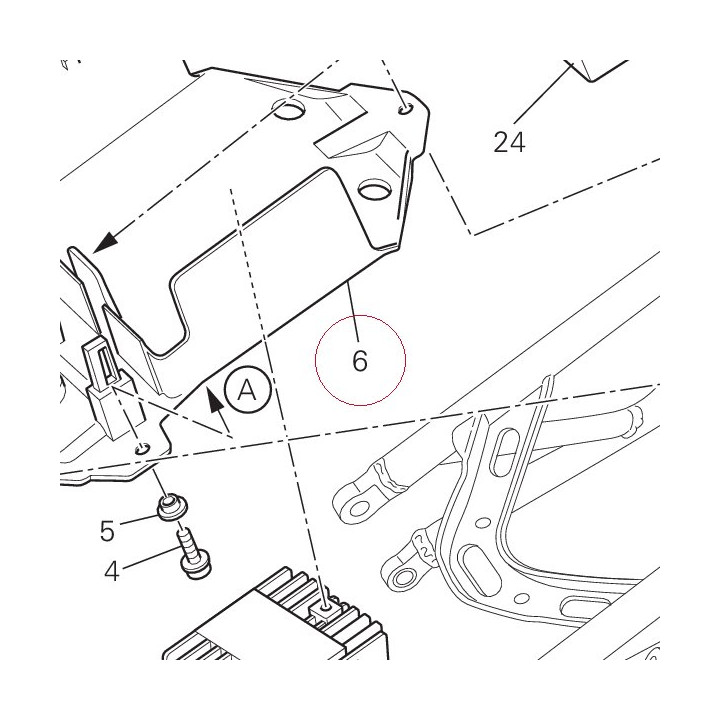 Battery holder 82919853A