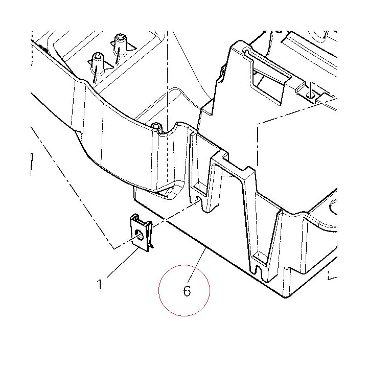 Battery holder 82919871A