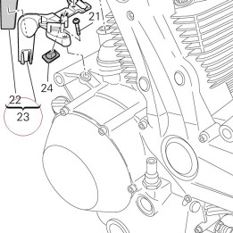 Hose guide ABS bottom 82919911A
