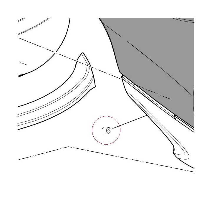 Bracket, head lamp, lwr 8291A032A
