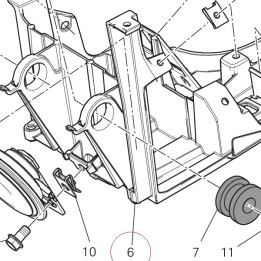 Bracket, electrical devices 8291A101A