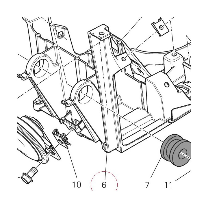 Bracket, electrical devices 8291A101A