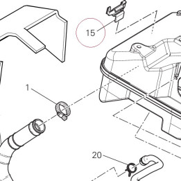 Connector holder 8291A171A