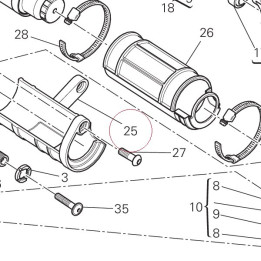 Tank support 8291A201A