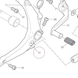 Left holder 8291A433CA