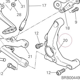 Right holder 8291A441AA