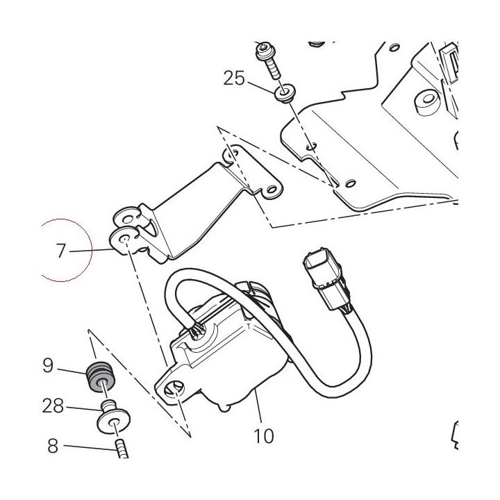 Bracket 8291A682AA
