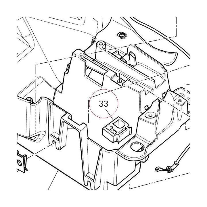 Bracket, connector 8291A831A