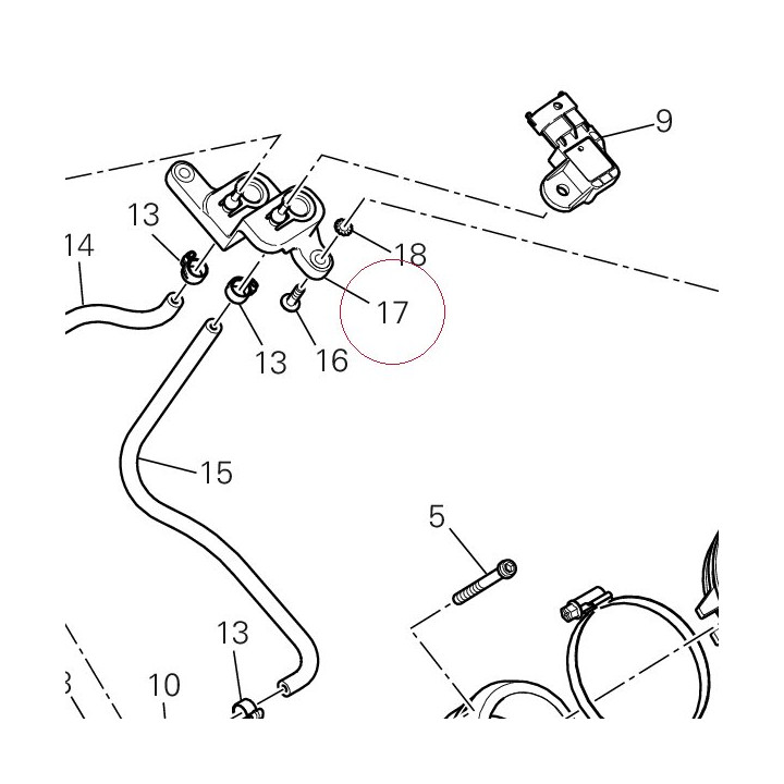 Holder sensor 8291B161C