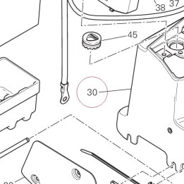 Battery holder 8291B632B
