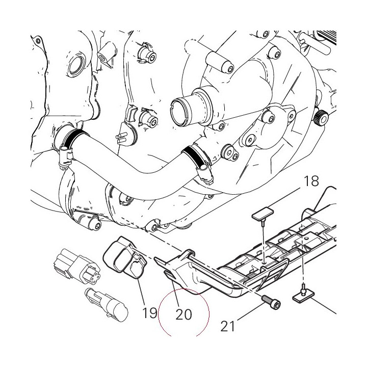 Holder wiring 8291B871B