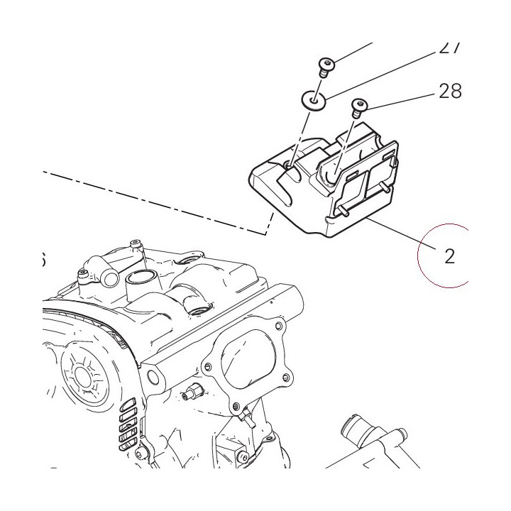 Seat support 8291C091A