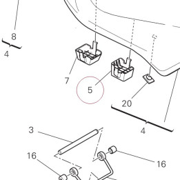 Seat support 8291C362A