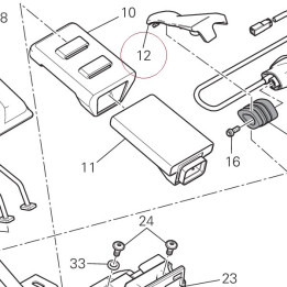 Left cover 8291C631A