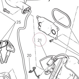 Headlight bracket 8291D021CA