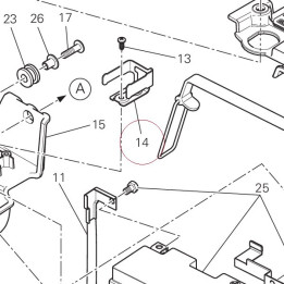 Bracket, starter relay 8291D101B