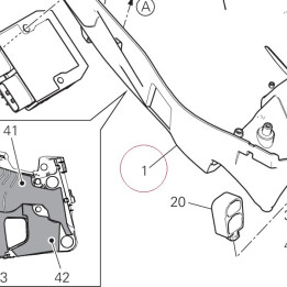 Battery holder 8291D182B