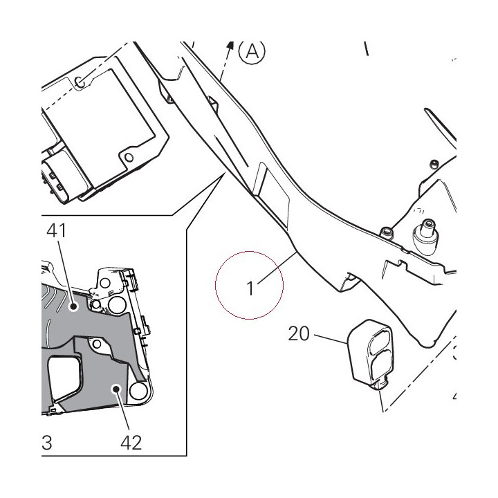 Battery holder 8291D182B