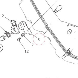 Mount rubber 8291D521B