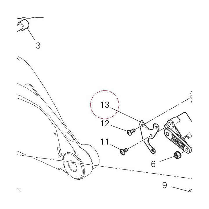 Holder sensor 8291D772AA