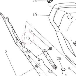 Bracket, front 8291D802A