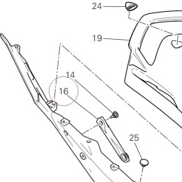 Bracket, front 8291D803A